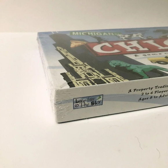 Chicago In A Box Board Game Late for the Sky Monopoly Style Game - Picture 3 of 11